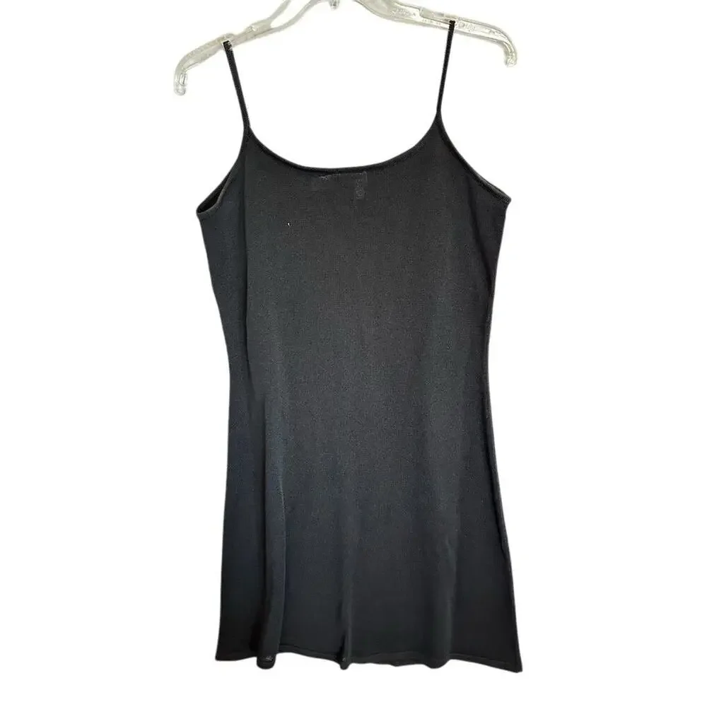 Episode Studio Women's Black Strappy Slip Dress Size L Short Casual Standard - Picture 3 of 10